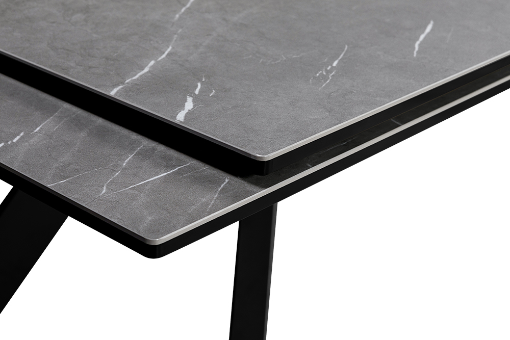 Стол обеденный раздвижной OKINAWA - Прямоугольный AERO, цвет серый мрамор, размер 180 (+40) (+40) 81169 - фото 5