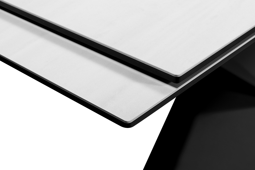 Стол обеденный раздвижной DAMASK - Прямоугольный AERO, цвет молочный мрамор, размер 180 (+50) (+50) 84047 - фото 5