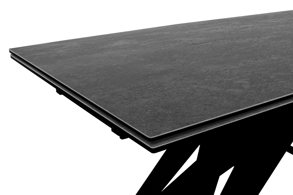 Стол обеденный раскладной BREMEN – Прямоугольный AERO, цвет карбон, размер 140 (+40) (+40) 87427 - фото 5