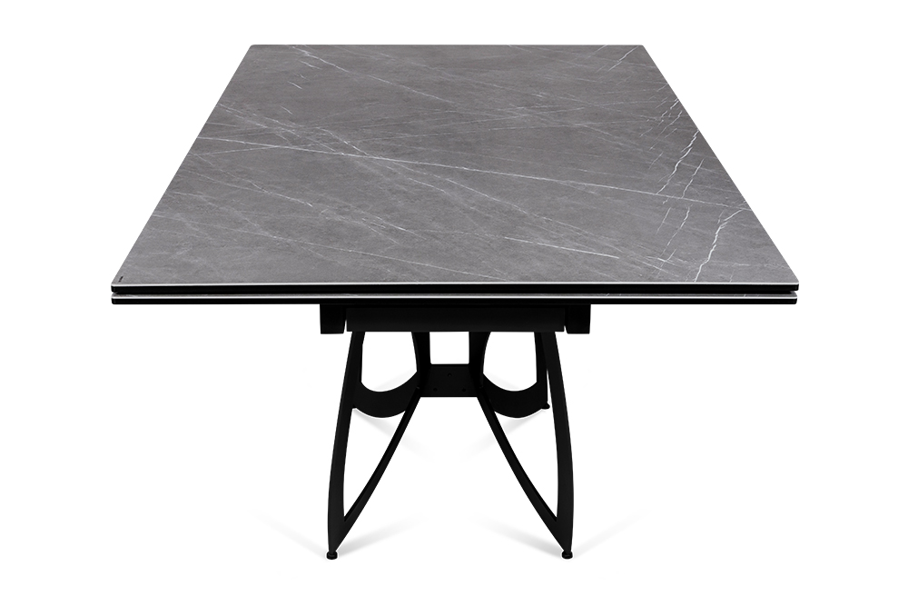 Стол обеденный раскладной BATTERFLY – Прямоугольный AERO, цвет серый мрамор, размер 200 (+50) (+50) 83288 - фото 4
