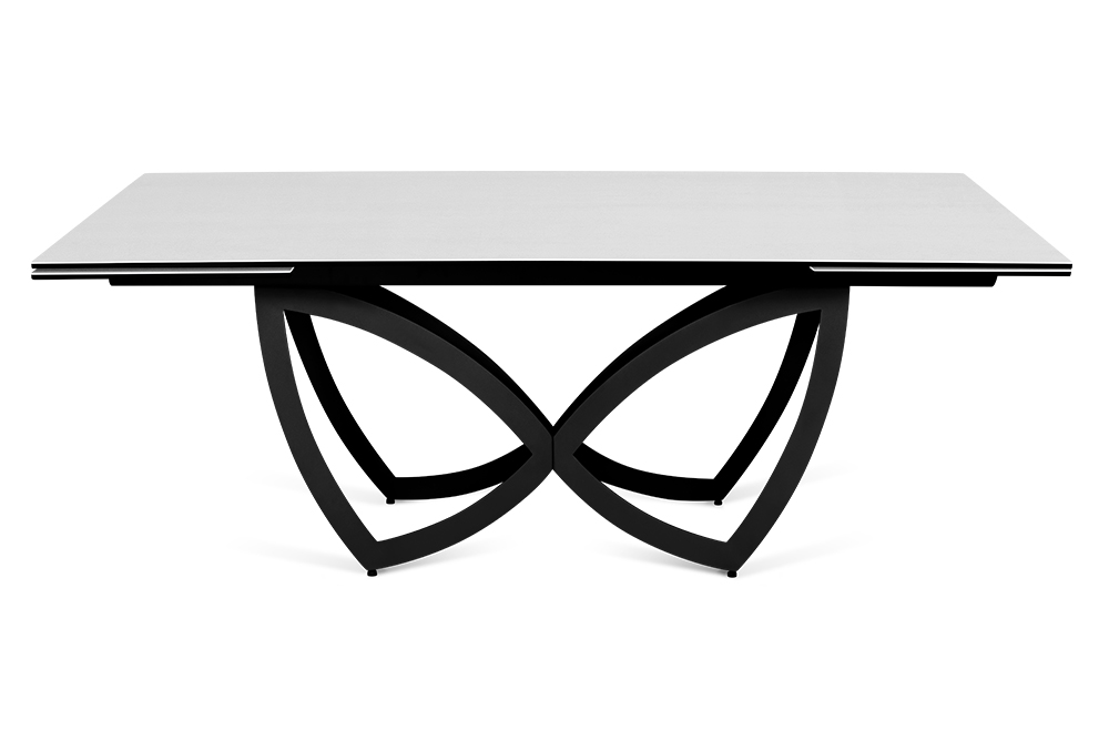 Стол обеденный раскладной BATTERFLY – Прямоугольный AERO, цвет жемчужно-белый, размер 200 (+50) (+50) 83962 - фото 3
