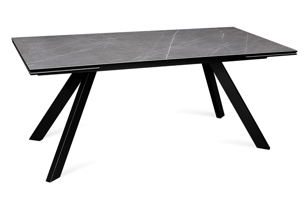 Стол обеденный раздвижной OKINAWA - Прямоугольный AERO, цвет серый мрамор, размер 180 (+40) (+40) 81169 - фото 1