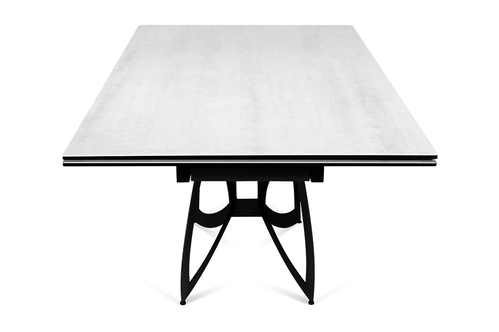 Стол обеденный раскладной BATTERFLY – Прямоугольный AERO, цвет жемчужно-белый, размер 200 (+50) (+50) 83962 - фото 2