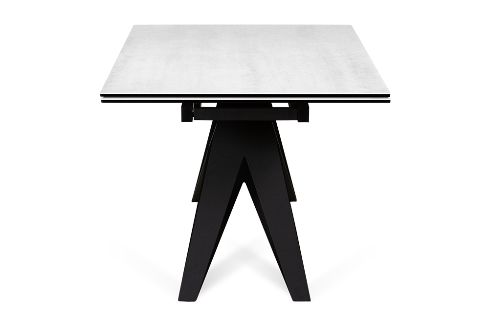 Стол обеденный раскладной BREMEN – Прямоугольный AERO, цвет жемчужно-белый, размер 140 (+40) (+40) 87428 - фото 4