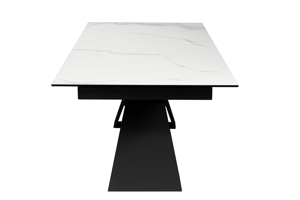 Стол обеденный раздвижной BRUSSEL - Прямоугольный AERO, цвет мрамор каррара, размер 180 (+80) 88983 - фото 5