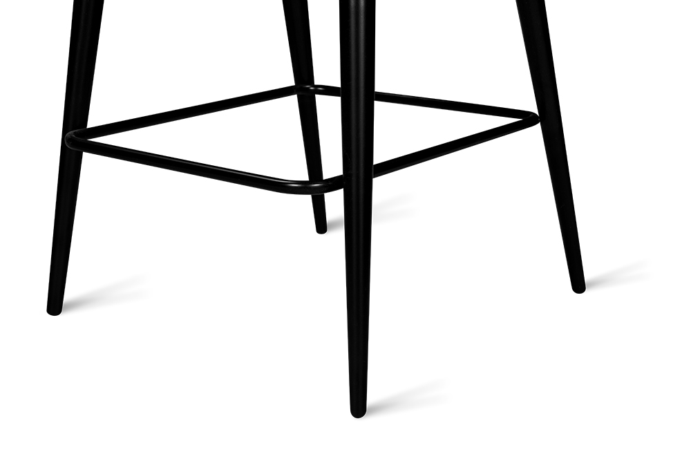 Стул барный металлический BC60a SMOKE VL17 BK – серый AERO, цвет черный, размер 53 84105 - фото 6
