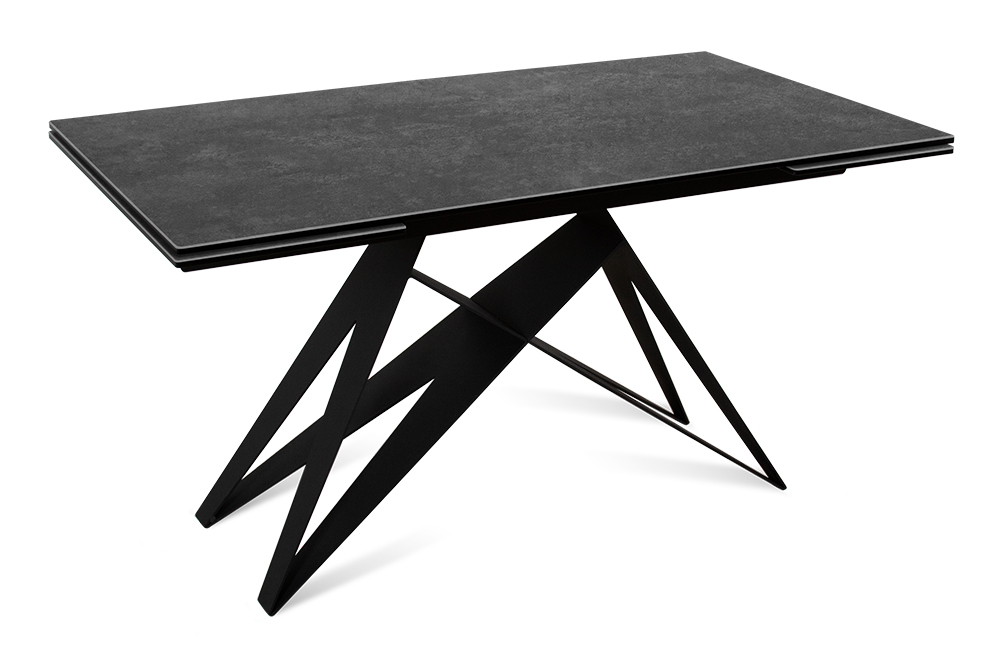 Стол обеденный раскладной BREMEN – Прямоугольный AERO, цвет карбон, размер 140 (+40) (+40) 87427 - фото 1