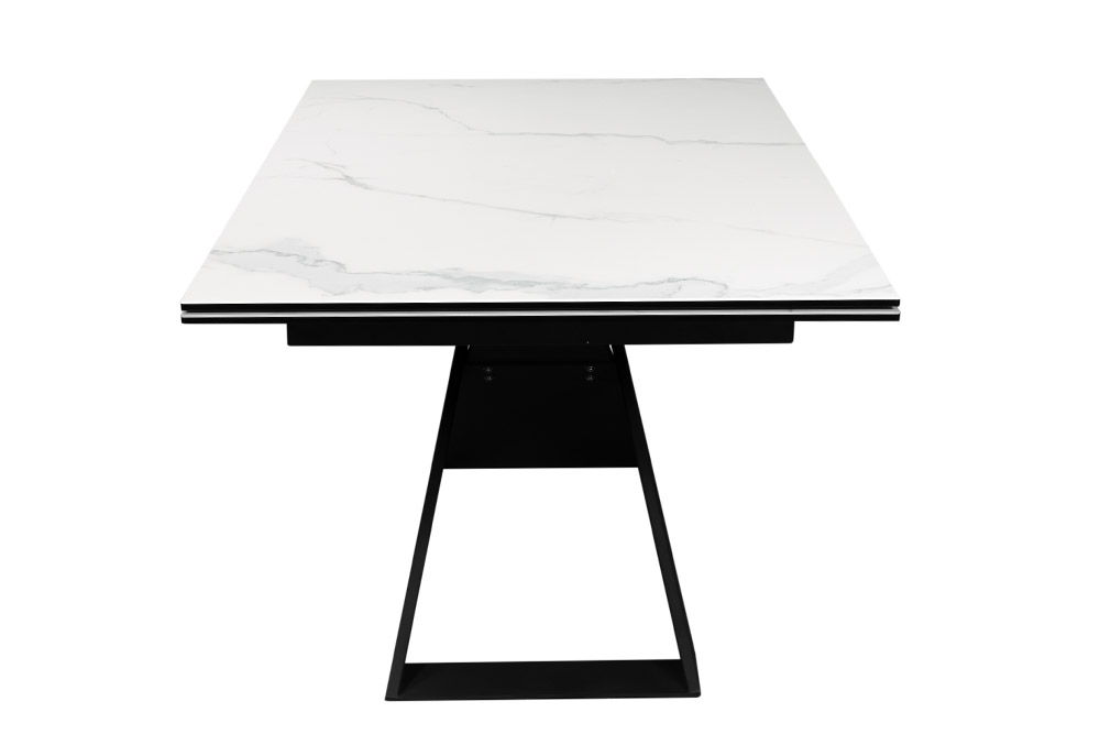 Стол обеденный раздвижной BRUSSEL - Прямоугольный AERO, цвет мрамор каррара, размер 180 (+80) 88983 - фото 4